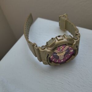 Casio Gold and Pink G-Shock Watch
